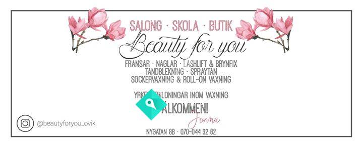 Beauty for You Övik