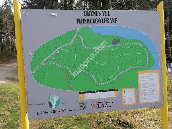 Bryne Vel Frisbee golfbane