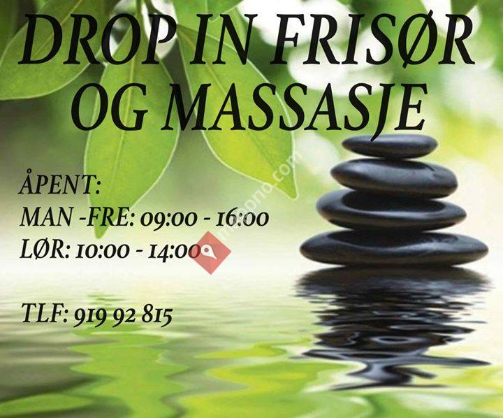Drop in frisør og massasje