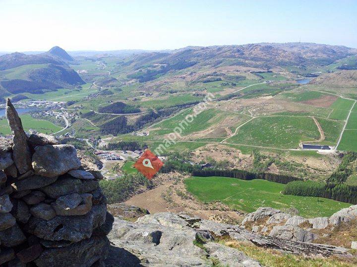 Fjellflyging fra Storafjellet