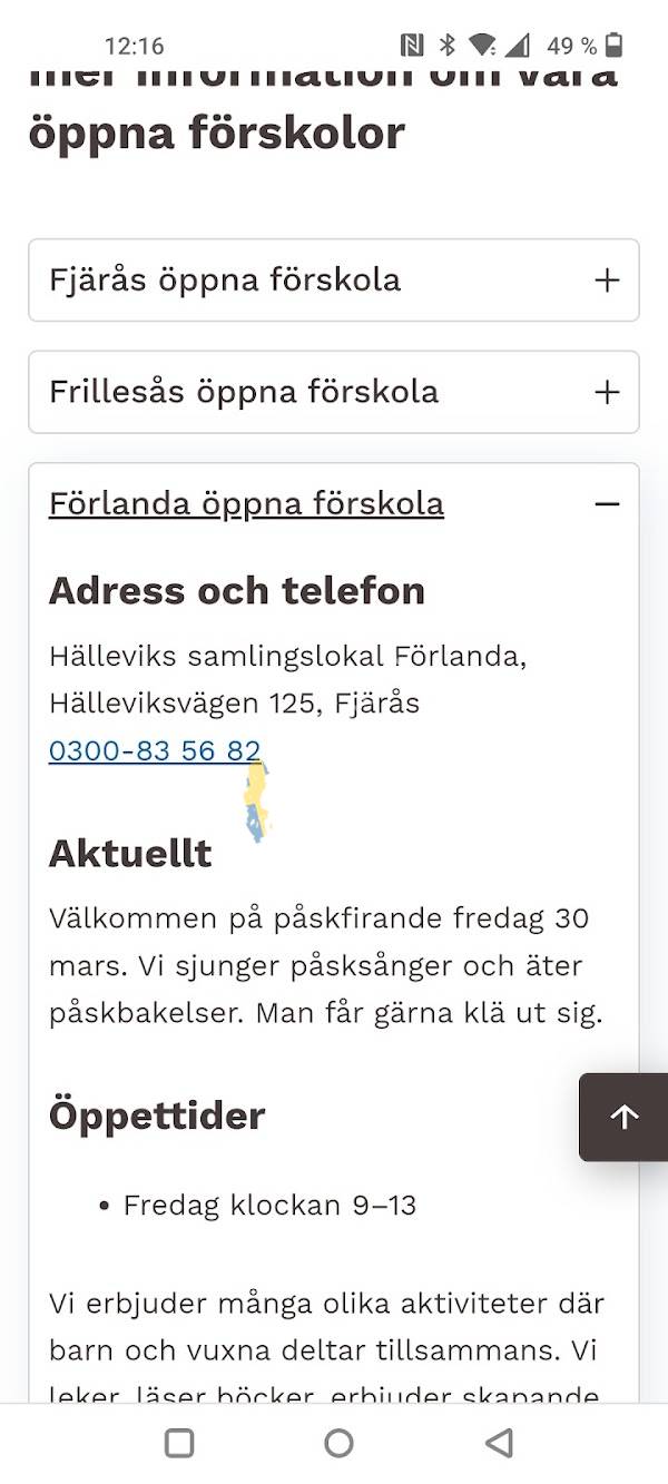 Förlanda öppna förskola