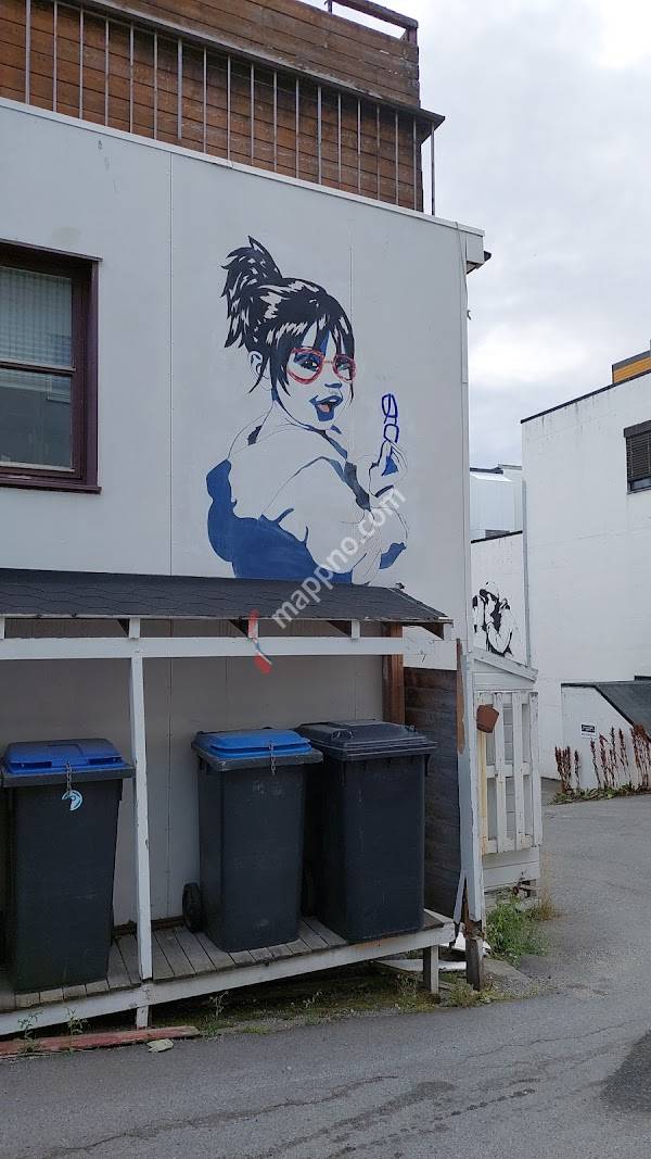 Girl in the red glasses