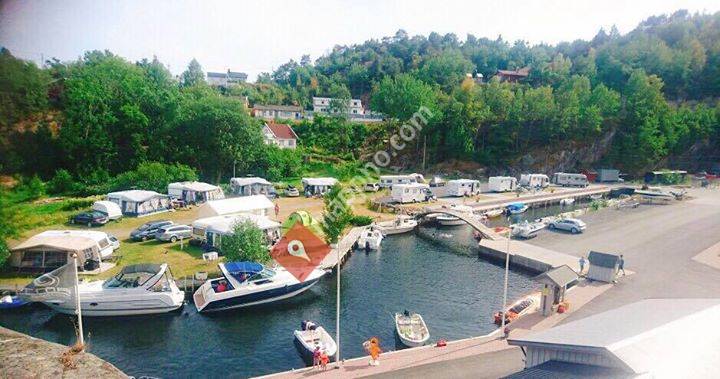 Gjeving marina camping