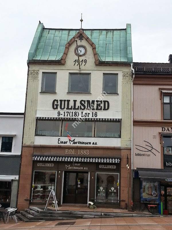 Gullsmed Einar Marthinsen AS