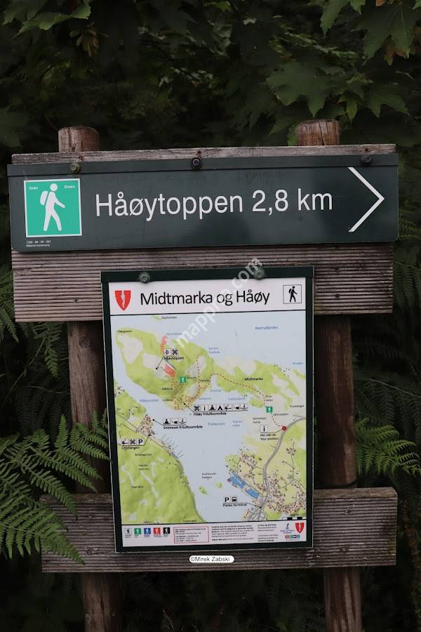 Håøytoppen trail (entrance)