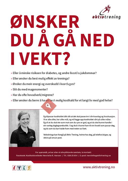 Kostholdsveileder Henriette R. Hansen