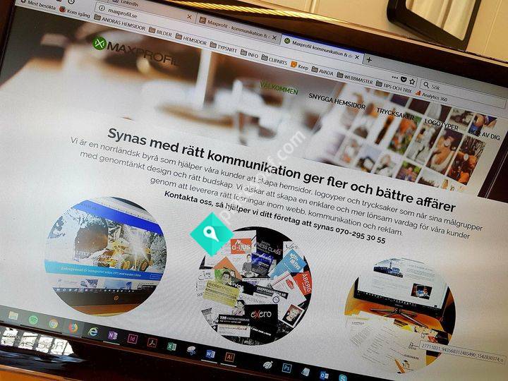 Maxprofil - kommunikation & design