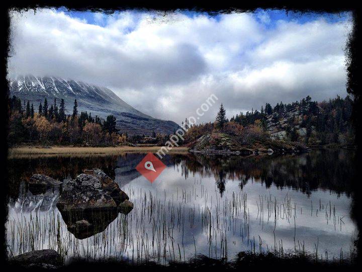 Mork Hytta ved Gaustatoppen