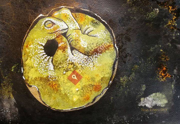 Nina Engen's lille kunstside