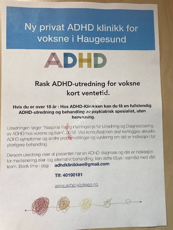 Privat psykiatri Adhd-klinikk