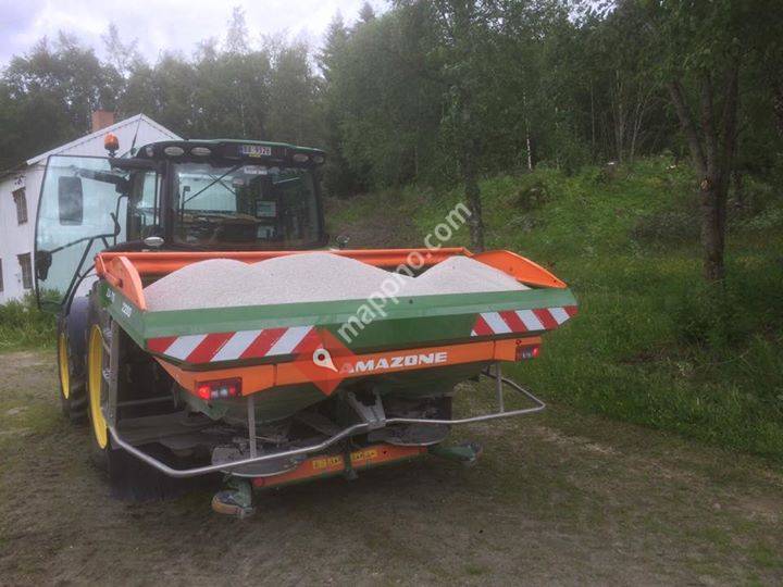 Robotspredning av mineralgjødsel