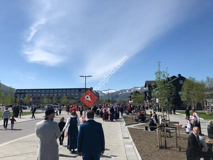 Sentrumsgata i Oppdal