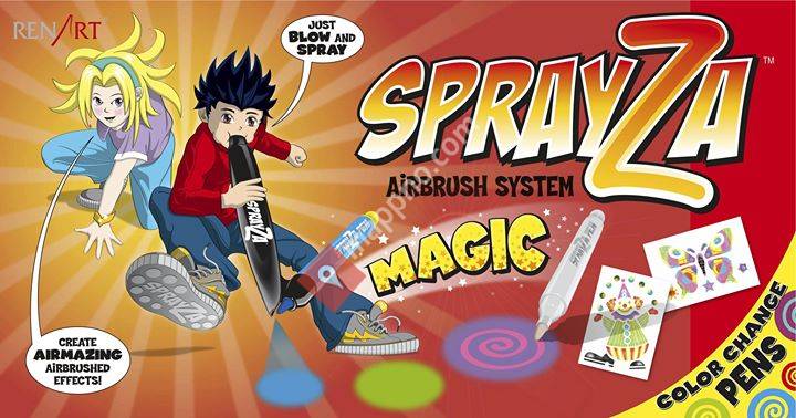 Sprayza Blåsepenner