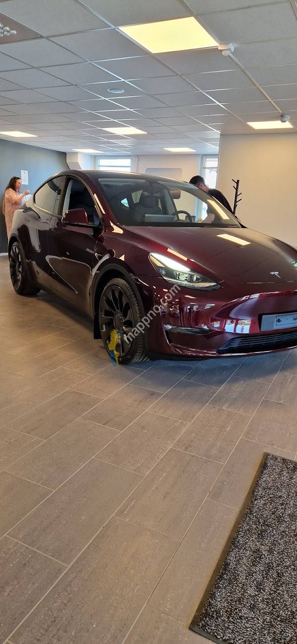 Tesla at Stockholm-Segeltorp